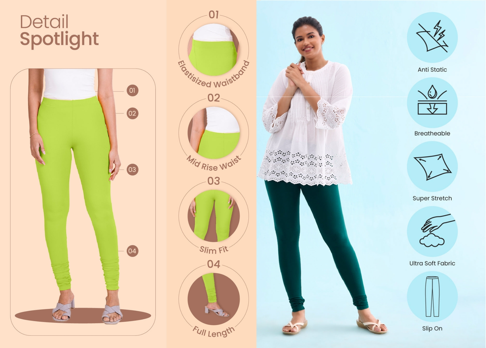CHURIDAR LEGGINGS