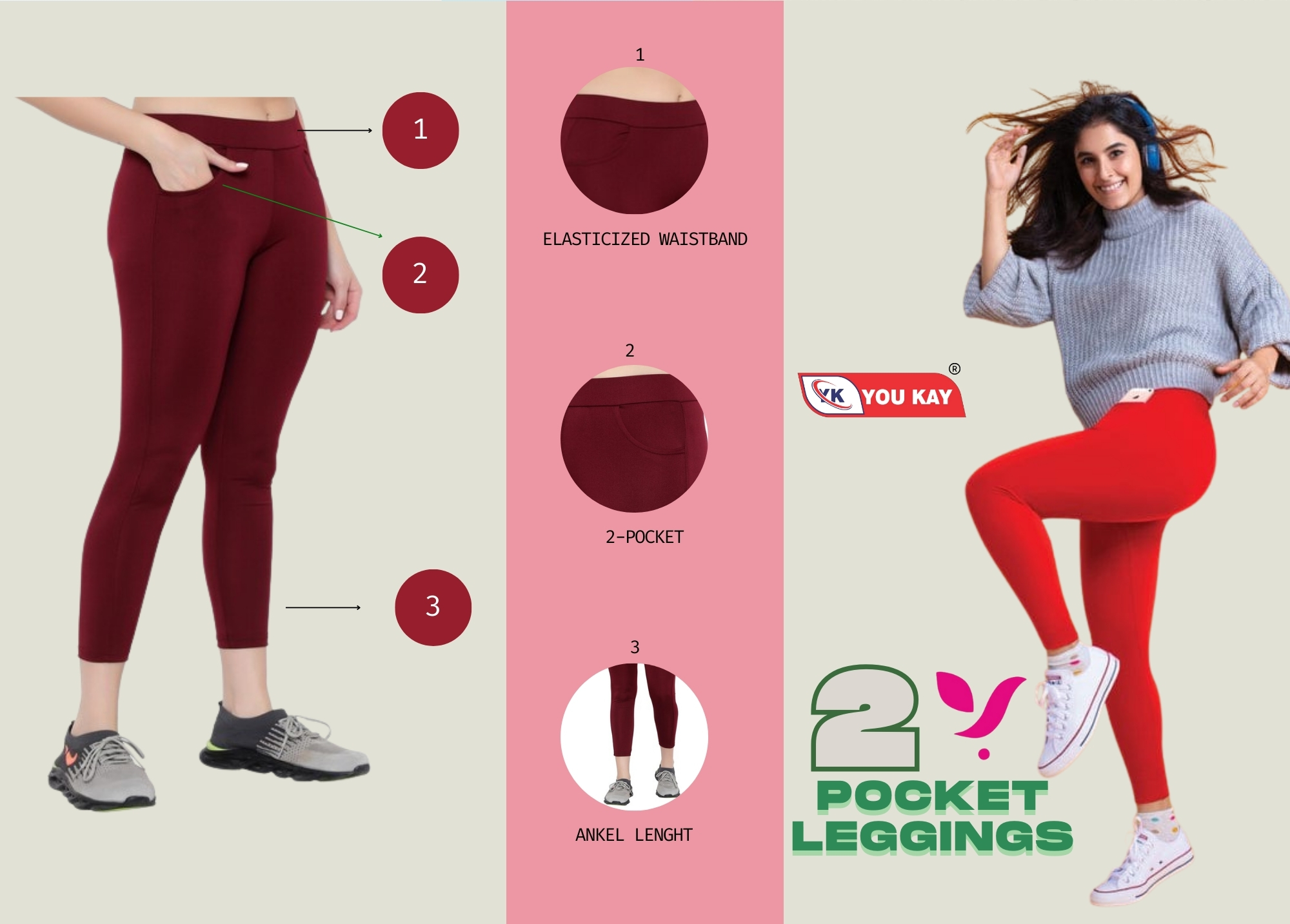 POCKET LEGGINGS